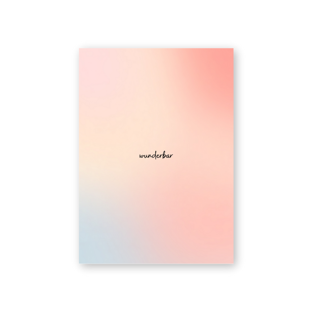 'WUNDERBAR'
