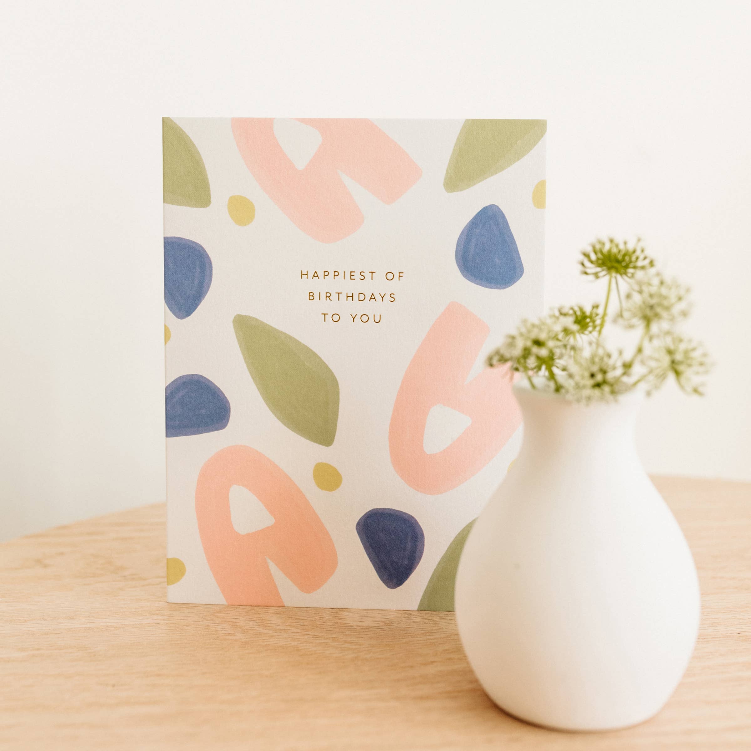 'MODERN PATTERN GEBURTSTAG'