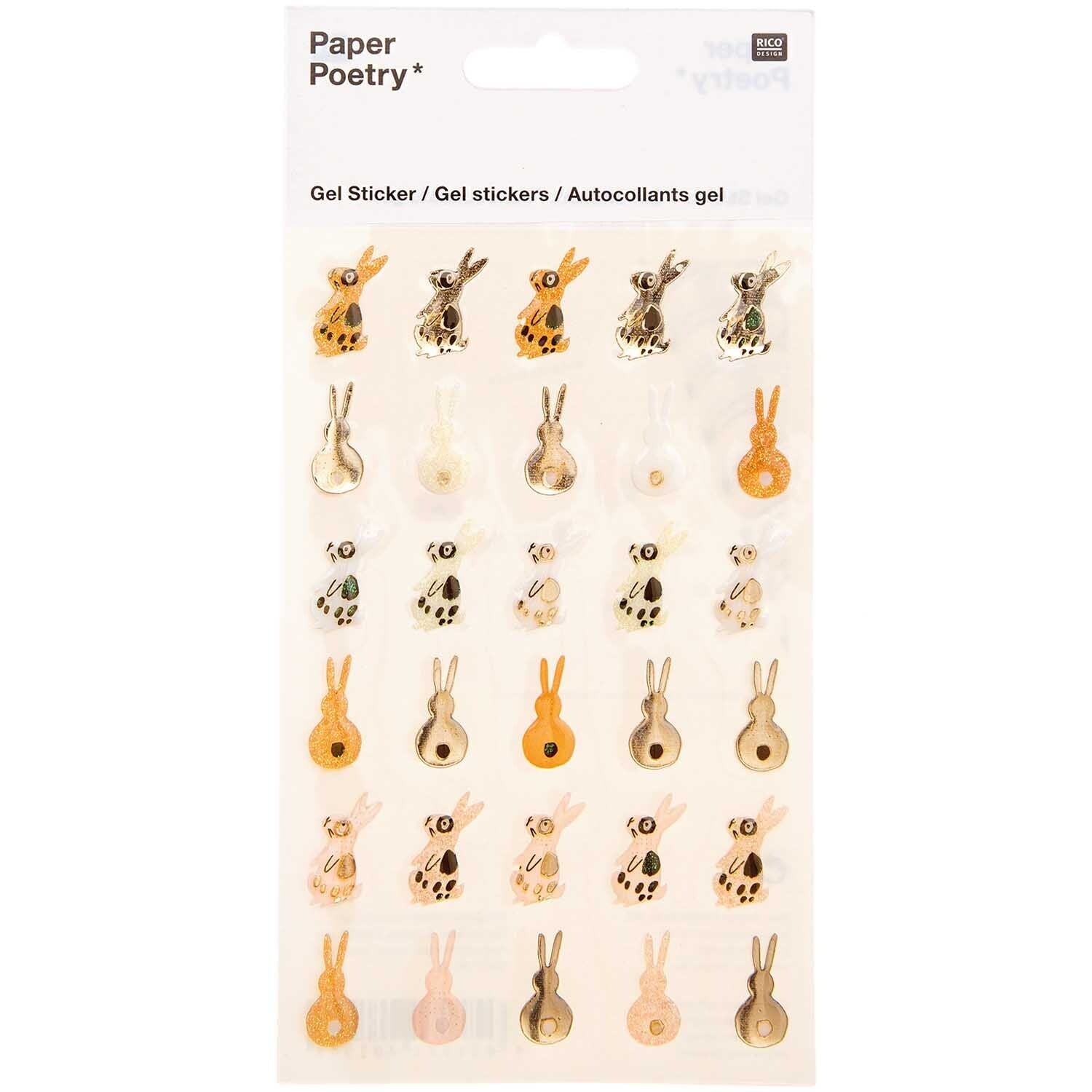 GEL STICKER 'BUNNY HOP'
