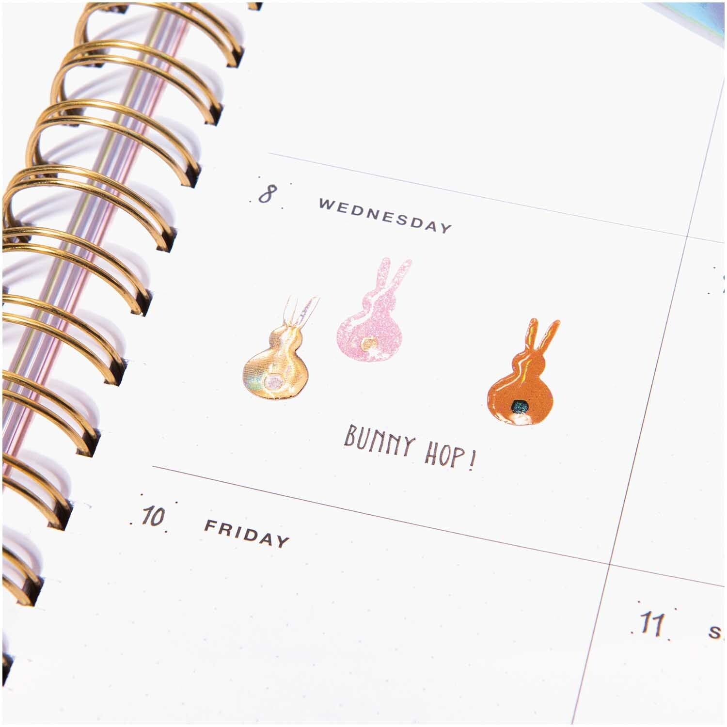 GEL STICKER 'BUNNY HOP'